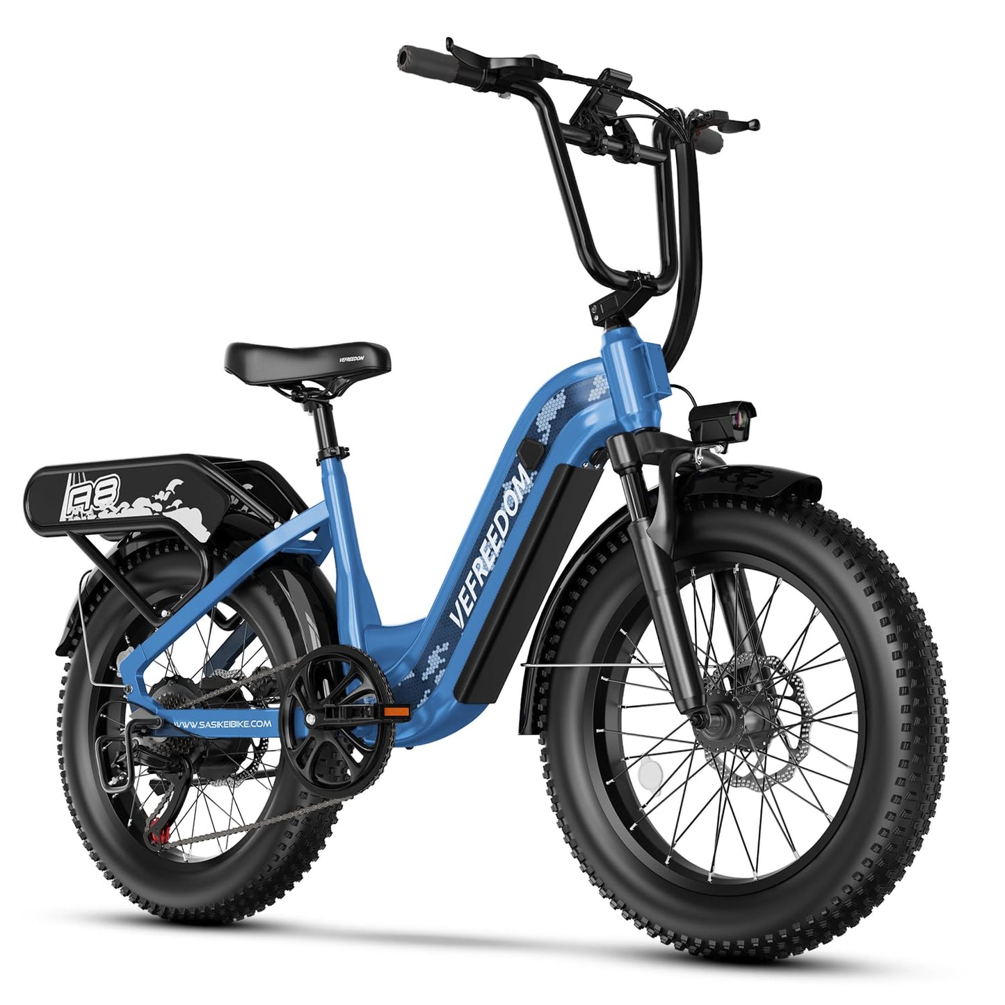1500W Electric Bike for Adults Full Suspension,48/52v 20AH Electric Dirt Bike with 20" x 4.0 Fat Tire, Max 30+MPH & 70 Miles Electric Bicycle, Ebike for Snow, Mountains, Road UL Certified