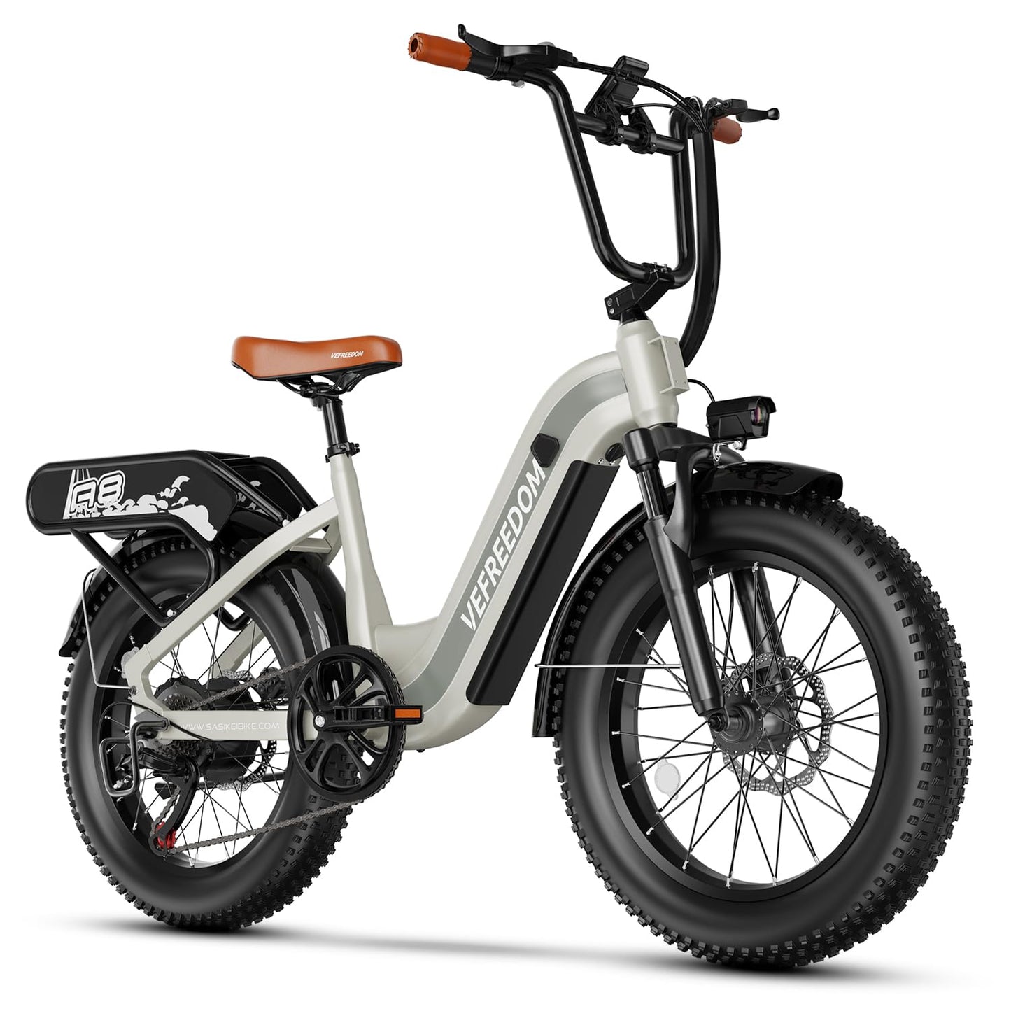 1500W Electric Bike for Adults Full Suspension,48/52v 20AH Electric Dirt Bike with 20" x 4.0 Fat Tire, Max 30+MPH & 70 Miles Electric Bicycle, Ebike for Snow, Mountains, Road UL Certified